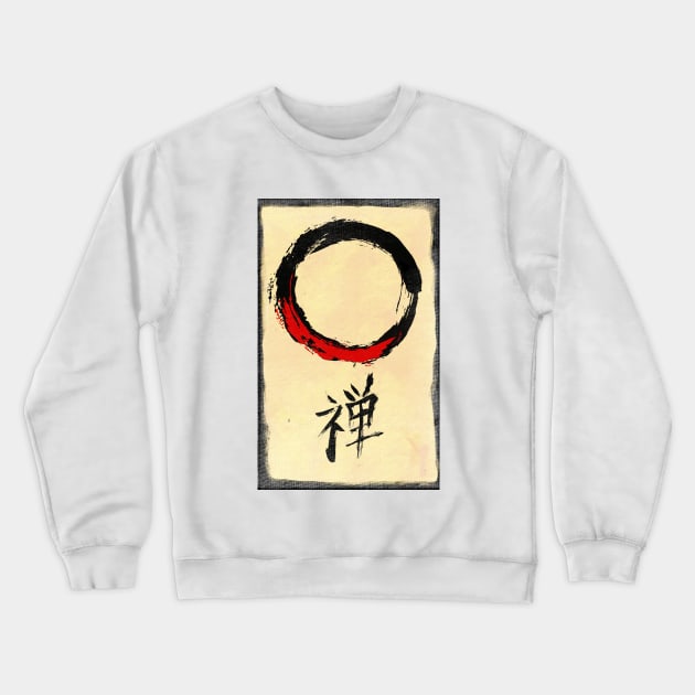 Zen Crewneck Sweatshirt by Jan_Igy